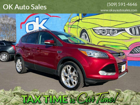 2013 Ford Escape for sale at OK Auto Sales in Kennewick WA