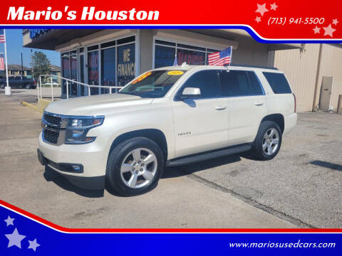 2015 Chevrolet Tahoe for sale at Mario's Houston in Houston TX