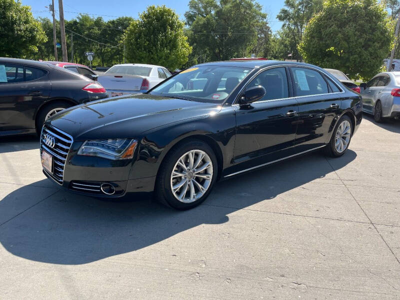 2012 Audi A8 L for sale at Azteca Auto Sales LLC in Des Moines IA
