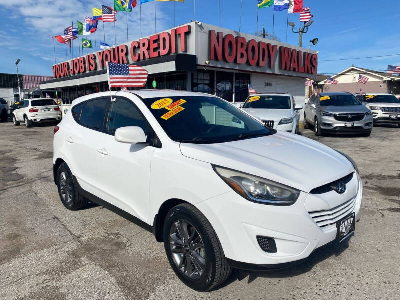 2015 Hyundai Tucson for sale at Giant Auto Mart in Houston TX