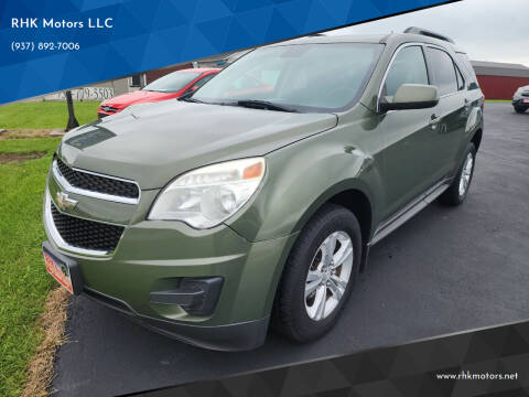 2015 Chevrolet Equinox for sale at RHK Motors LLC in West Union OH