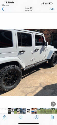 2014 Jeep Wrangler Unlimited for sale at Shifting Gearz Auto Sales in Lenoir NC