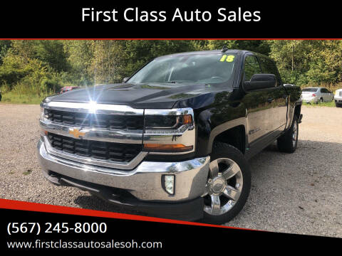 2018 Chevrolet Silverado 1500 for sale at First Class Auto Sales MI in Erie MI