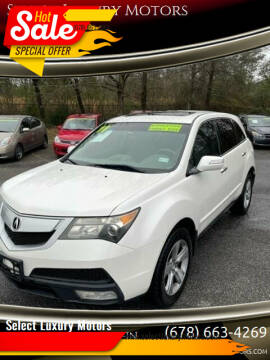 2011 Acura MDX for sale at Select Luxury Motors in Cumming GA