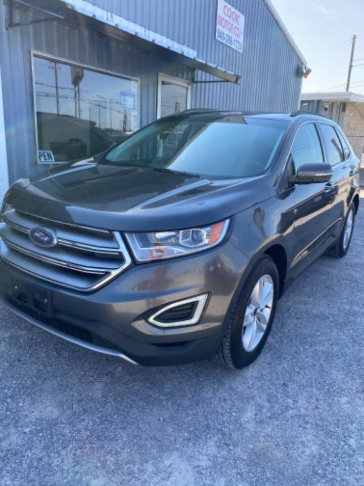 2016 Ford Edge for sale at COOK MOTOR CO LLC in Wichita Falls, TX