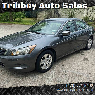 2008 Honda Accord for sale at Tribbey Auto Sales in Stockbridge GA