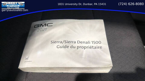 2021 GMC Sierra 1500