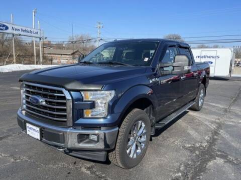 2017 Ford F-150 for sale at MATHEWS FORD in Marion OH