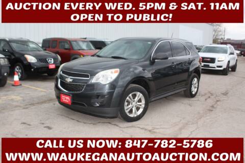 2013 Chevrolet Equinox for sale at Waukegan Auto Auction in Waukegan IL
