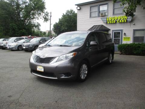 2014 Toyota Sienna for sale at Loudoun Used Cars in Leesburg VA