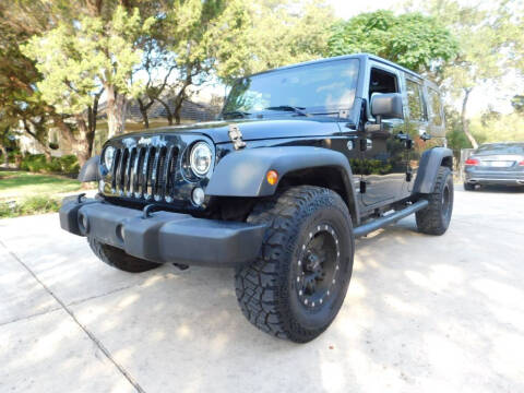 2018 Jeep Wrangler JK Unlimited for sale at AMD AUTO in San Antonio TX