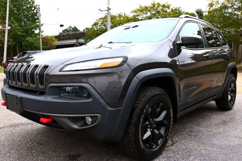 2017 Jeep Cherokee for sale at Prime Auto Sales LLC in Virginia Beach VA