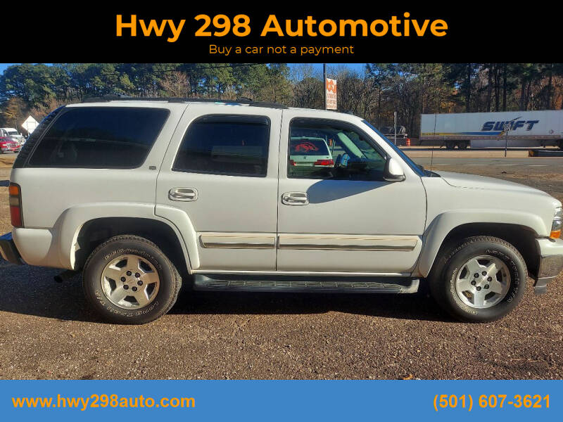 2005 Chevrolet Tahoe for sale at Hwy 298 Automotive in Benton AR
