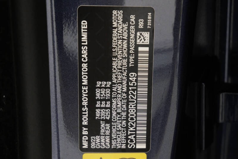 2024 Rolls-Royce Spectre