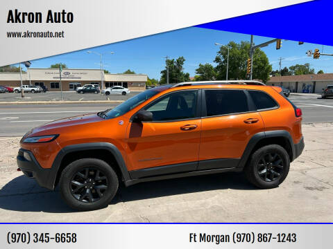 2014 Jeep Cherokee for sale at Akron Auto - Fort Morgan in Fort Morgan CO