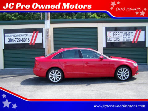 2013 Audi A4 for sale at JC Pre Owned Motors in Nitro WV