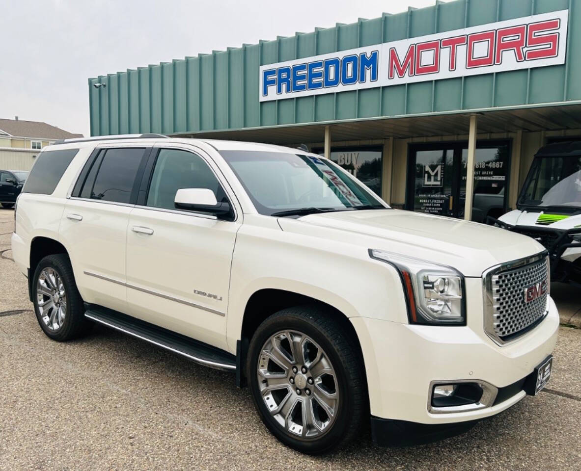 2015 GMC Yukon for sale at Freedom Motors in Minot, ND