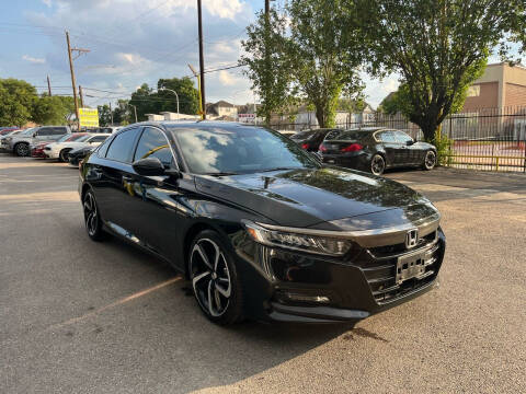 2019 Honda Accord for sale at Shawn's Motor Credit in Houston TX