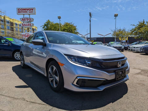 2021 Honda Civic for sale at Convoy Motors LLC in National City CA