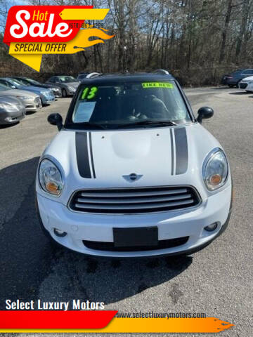 2013 MINI Countryman for sale at Select Luxury Motors in Cumming GA