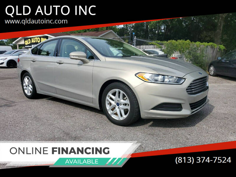 2015 Ford Fusion for sale at QLD AUTO INC in Tampa FL