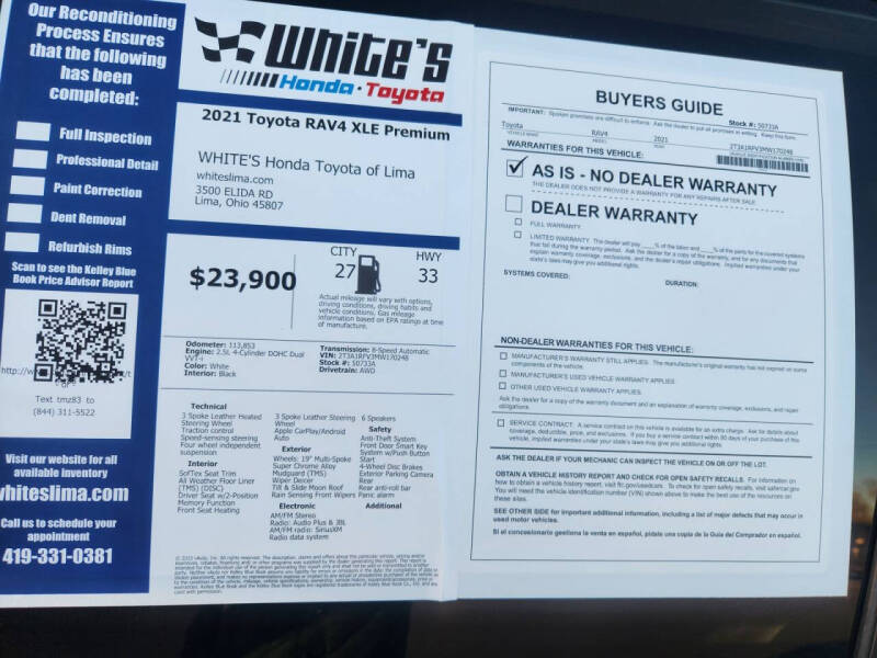 2021 Toyota RAV4 XLE Premium