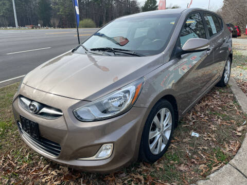 2013 Hyundai Accent for sale at Triple B Auto Sales in Siler City NC