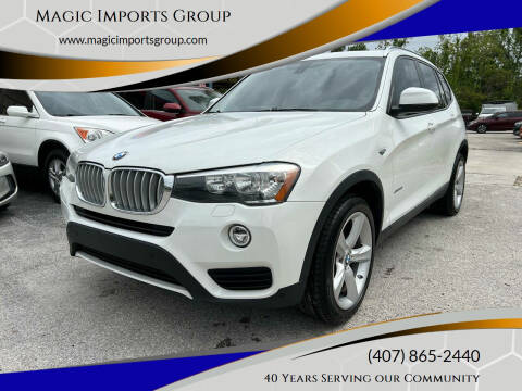 2017 BMW X3 for sale at Magic Imports Group in Longwood FL