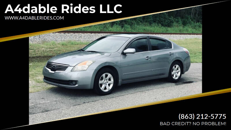 2009 Nissan Altima for sale at A4dable Rides LLC in Haines City FL