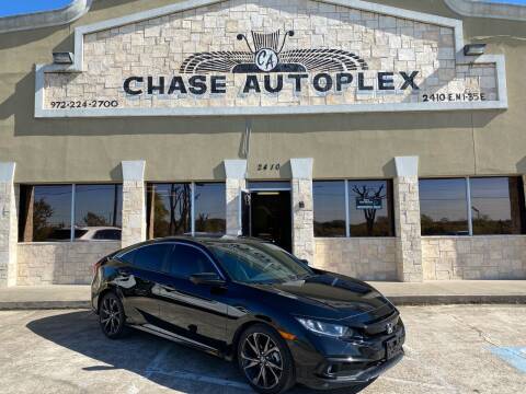 2020 Honda Civic for sale at CHASE AUTOPLEX in Lancaster TX