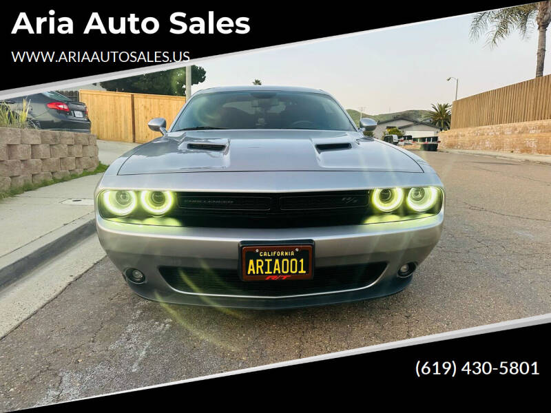 2018 Dodge Challenger for sale at Aria Auto Sales in El Cajon CA