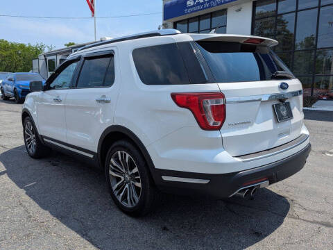 2018 Ford Explorer Platinum