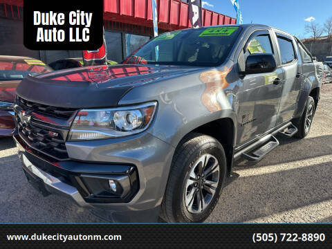 2021 Chevrolet Colorado for sale at Duke City Auto LLC in Gallup NM