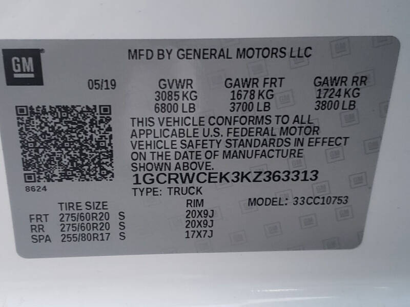 2019 Chevrolet Silverado 1500 LT