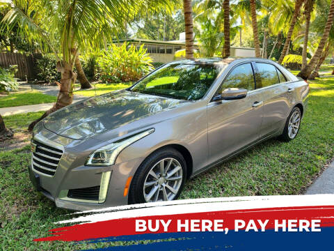 2017 Cadillac CTS for sale at Auto Tempt  Leasing Inc in Miami FL