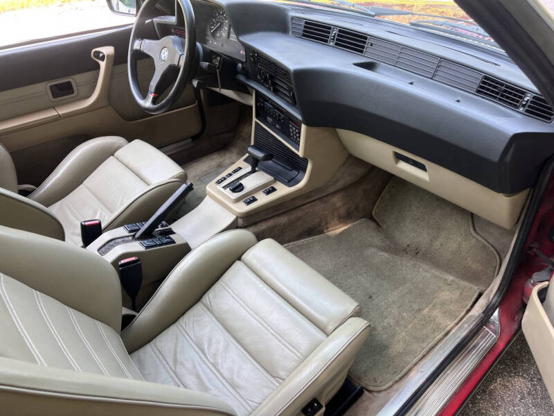 1986 BMW 6 Series 633CSi