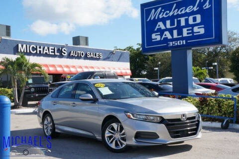 2019 Honda Accord for sale at Michael's Auto Sales Corp in Hollywood FL