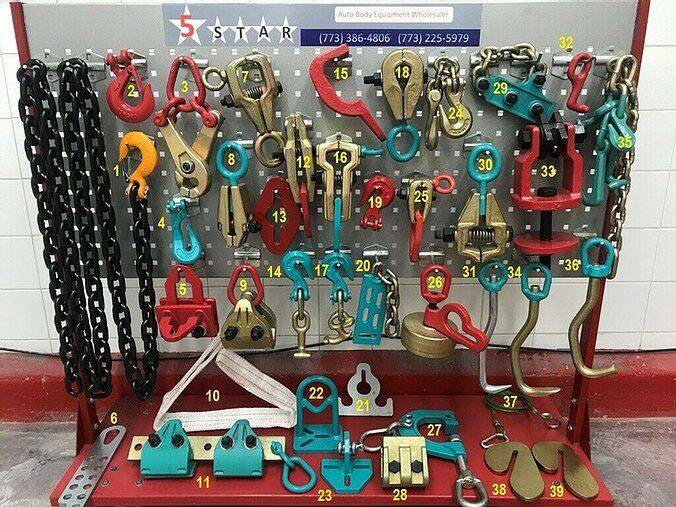2020 39 PIECE HEAVY DUTY AUTO BODY TOOLS & CLAMPS SET for sale at Kamran Auto Exchange Inc in Kenosha WI