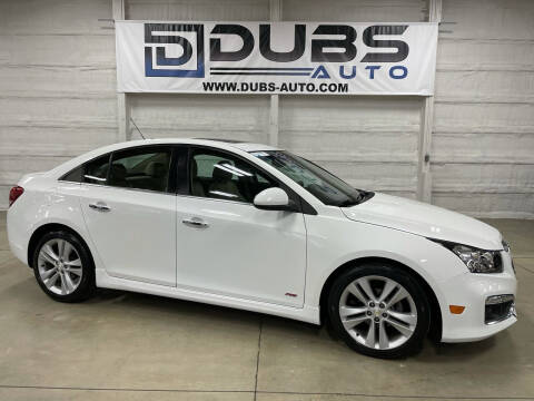 2015 Chevrolet Cruze for sale at DUBS AUTO LLC in Clearfield UT