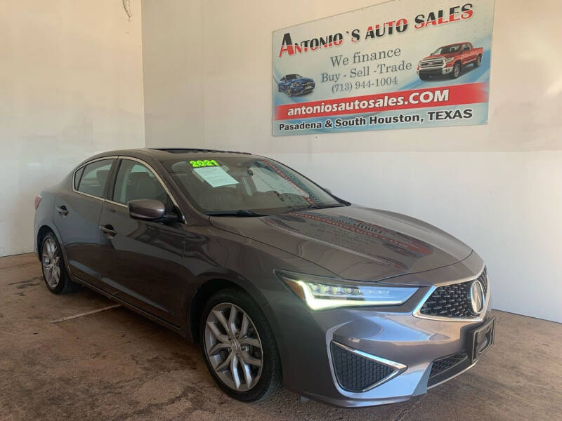 2021 Acura ILX for sale at Antonio's Auto Sales in South Houston TX