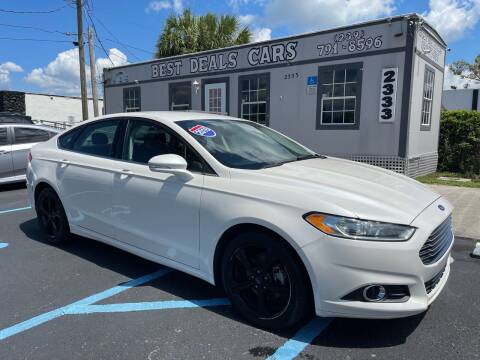 2016 Ford Fusion for sale at Best Deals Cars Inc in Fort Myers FL