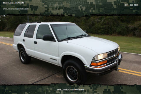 1999 Chevrolet Blazer for sale at Clear Lake Auto World in League City TX