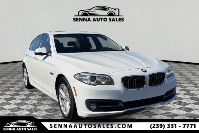 2015 BMW 5 Series for sale at SENNA AUTO SALES in Naples, FL