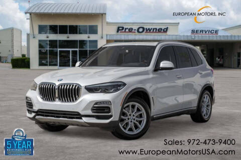 2020 BMW X5 for sale at European Motors Inc in Plano TX