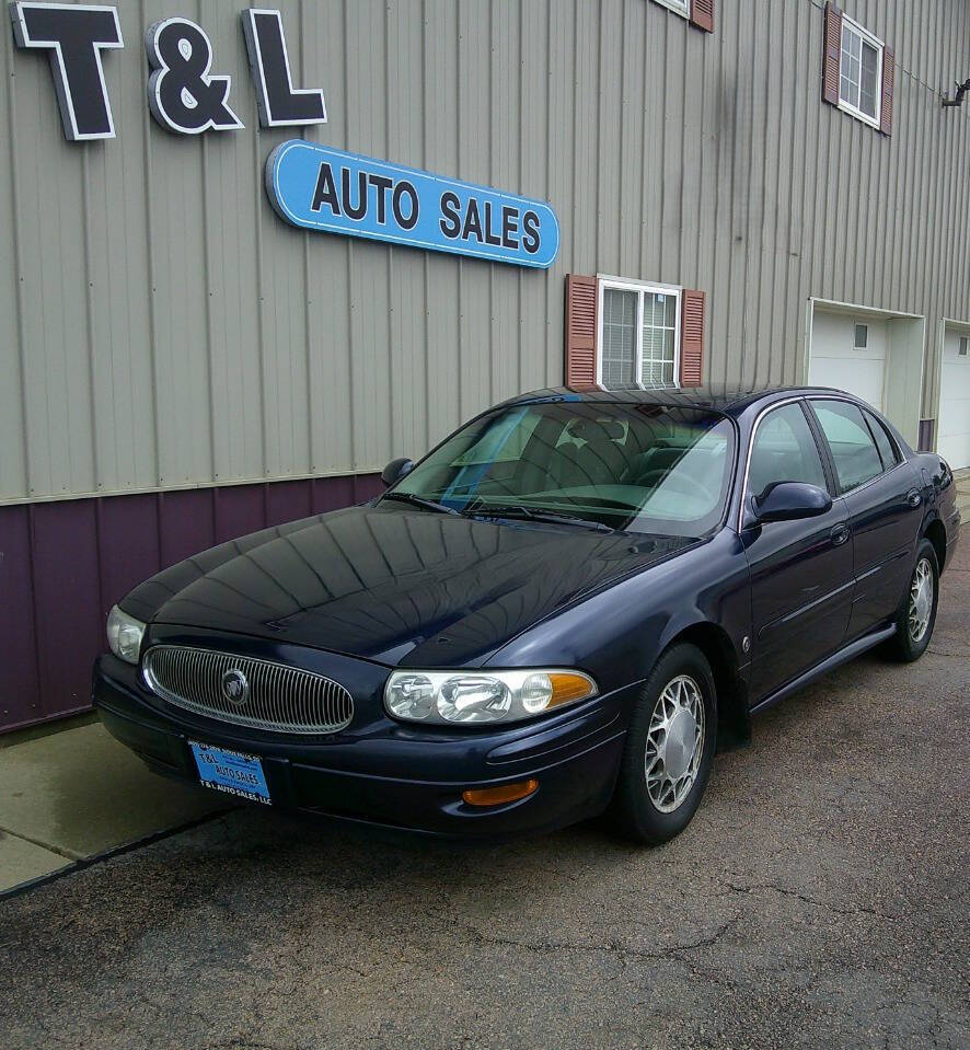 Blue 2002 Buick LeSabre Custom Custom 4dr Sedan 1