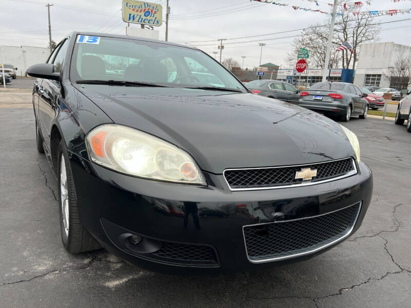 2013 Chevrolet Impala for sale at GREAT DEALS ON WHEELS in Michigan City IN