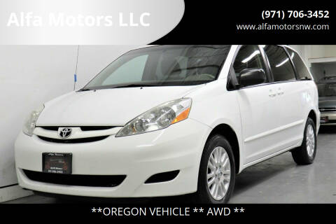 2009 Toyota Sienna for sale at Alfa Motors LLC in Portland OR