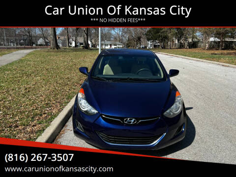 2013 Hyundai Elantra for sale at Car Union Of Kansas City in Kansas City MO