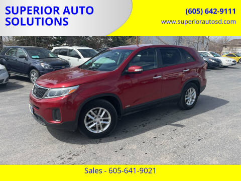 2014 Kia Sorento for sale at SUPERIOR AUTO SOLUTIONS in Spearfish SD