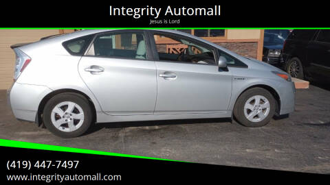 2011 Toyota Prius for sale at Integrity Automall in Tiffin OH